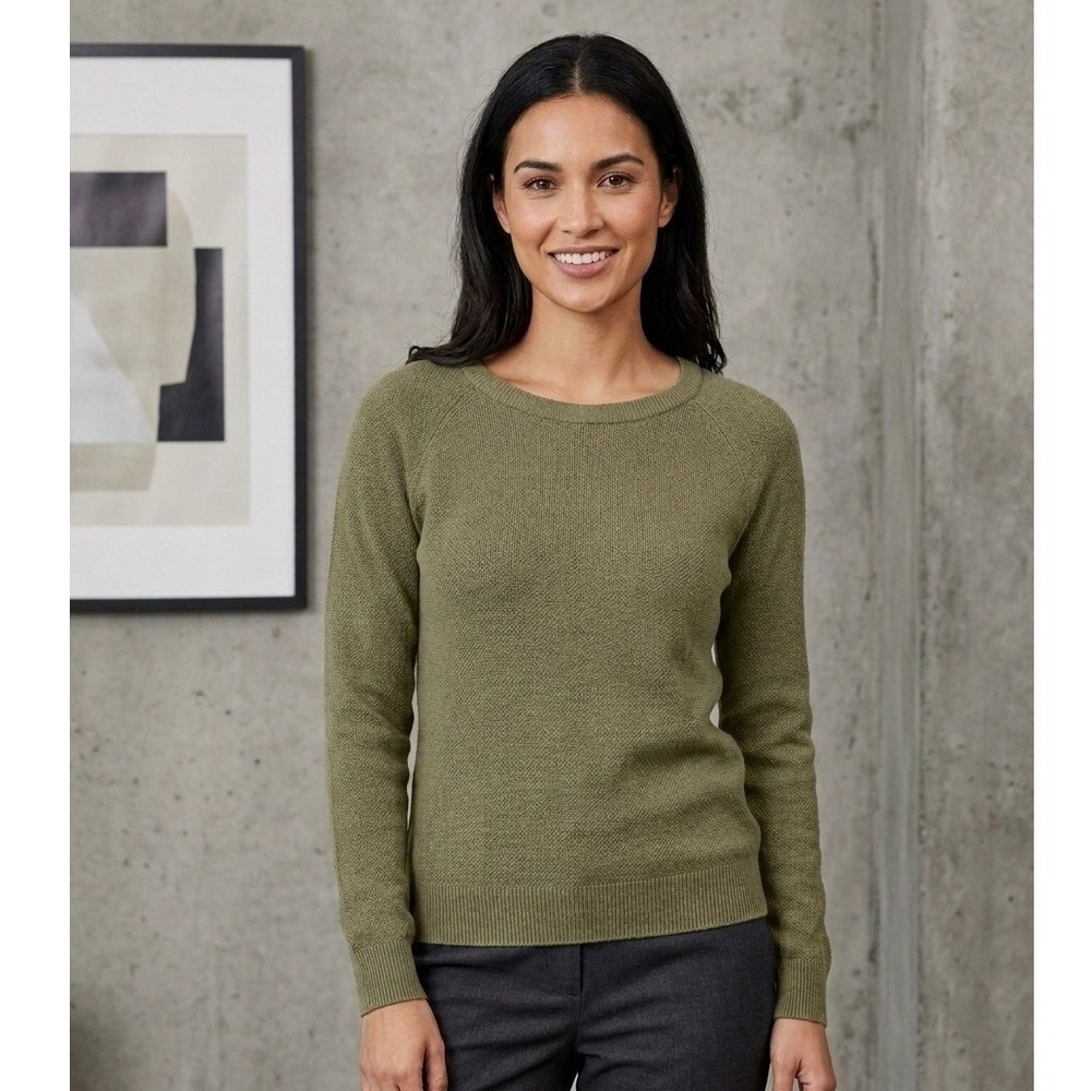 Mossimo Supply Olive Green Sweater Pullover Women M Casual Versatile Style